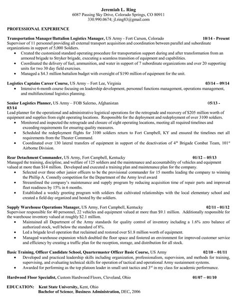 Jeremy Ring Resume Pdf