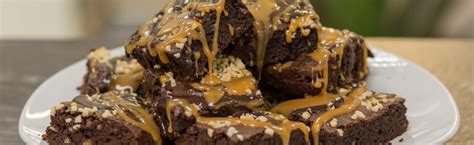 Brownies Mit Karamell Topping Muddis Kochen Muddis Kochen