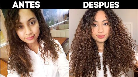 COMO RECUPERE MIS RIZOS Con Fotos De ANTES Y DESPUES YouTube