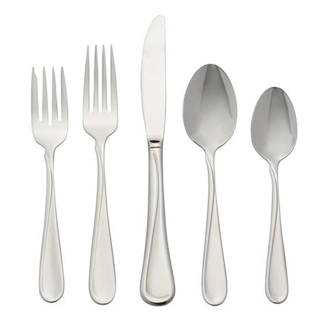 Oneida Flight 20 Piece Everyday Stainless Steel Flatware Set Service