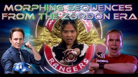 Power Rangers Zordon Era Morphs Mighty Morphin To Space Youtube