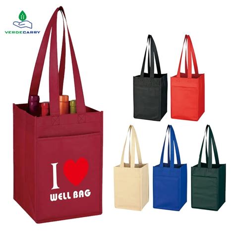 Promotional Eco Friendly Recycled Handled Non Woven Shopping Bag With