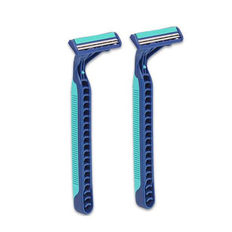 6 Gillette Disposable Razors Blue 2 Plus Twin Blade Ultra Grip Lubrast