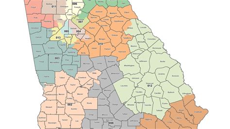 Georgia congressional map makes it easier for Republicans to win seats