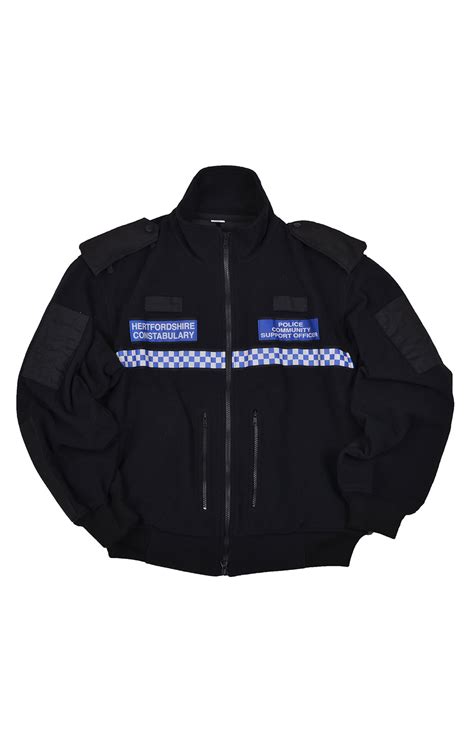 Толстовка форменная POLICE флис windstoper без капюшона black Англия ...