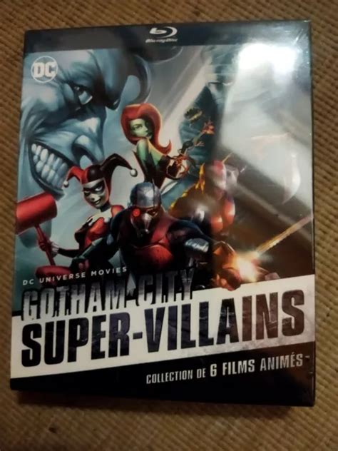 COFFRET BLURAY NEUF Dc Gotham Super Villains Coffret EUR 13 28