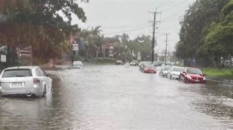 Sydney Gets One Months Rain In One Night Thousands Told To Evacuate