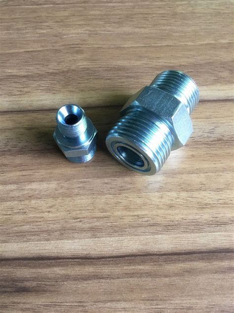 Straight Orfs Male Thread O Ring Fitting Hydraulic Adapters High Precision