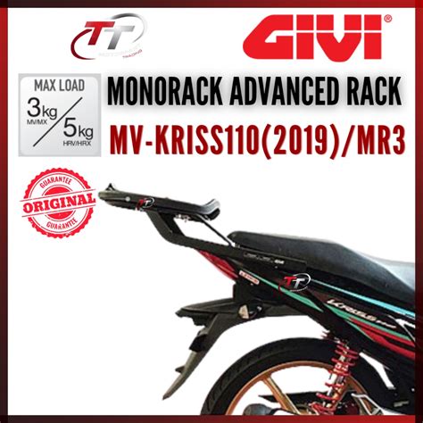 Modenas Kriss Mr Kriss Givi Mv Monorack Advance Monorack