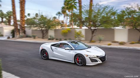 Acura Nsx White Side Hd Wallpaper