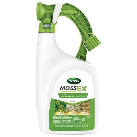 Scotts 32 Oz Mossex 3 In 1 Ready Spray Moss Killer 3300210 Blains Farm And Fleet