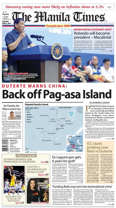 The Manila Times April 06 2019 By The Manila Times Issuu