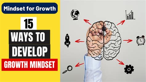 Mindset For Growth 15 Ways To Develop Growth Mindset