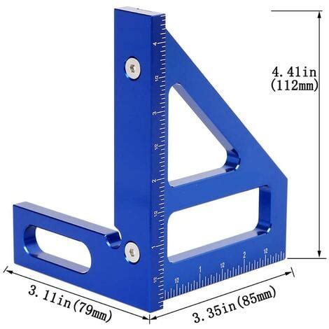 Ej Life Jauge Carr E En Alliage D Aluminium Angle De Degr S