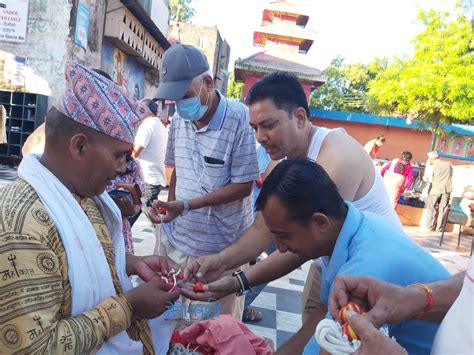 बागेश्वरी मन्दिरमा रक्षाबन्धन र जनै पूर्णिमाको उल्लास फोटो फिचर