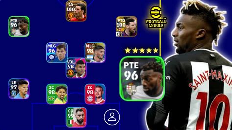 Gameplay Saint Maximin Na Forma O No Efootball Mobile