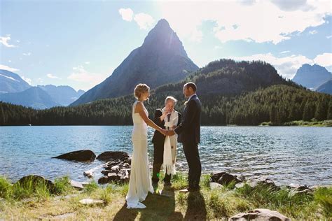 Lisa And Ryan Glacier National Park Elopement Photog