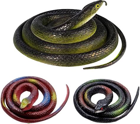 Cotosey Real Looking Fake Snake Realistic Rubber Toy 53 For