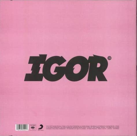 Tyler The Creator Igor Uk Vinyl Lp Album Lp Record