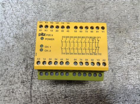 Pilz PZE 9 24VDC 8n O 1n C 24 VDC Safety Relay PZE9 774150 TSC EBay