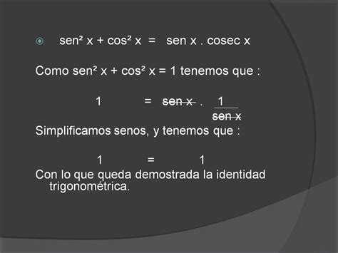 Identidades Trigonometricas 2 PPT