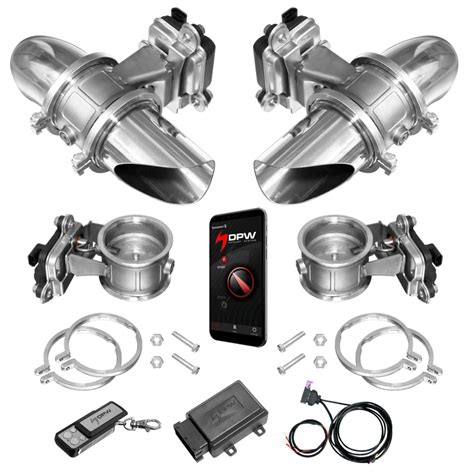 DPW Dual Electric Exhaust Cutout - FMS Performance Installs