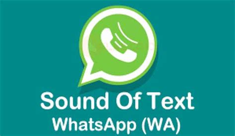 Sound Of Text Wa Whatsapp Yang Keren Bahasa Indonesia Klaklik Net