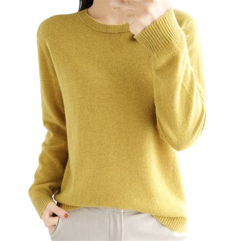 Womens Sweaters Xchenda Light Sweaters For Women Long Sleeve Crew Neck Lightweight Soft Knitted