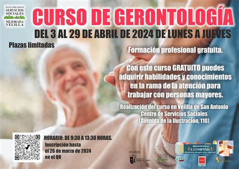 Servicios Sociales Mejorada Del Campo Y Velilla CURSO DE GERONTOLOGIA