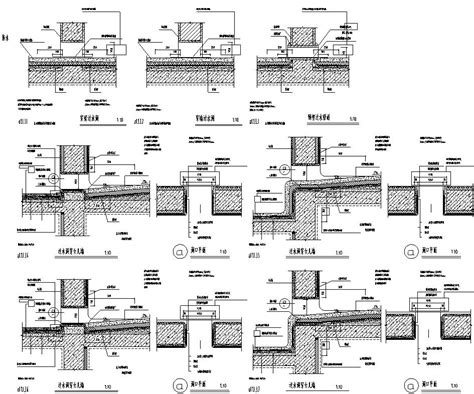 防水通用节点详图设计 建筑节点详图 筑龙建筑设计论坛