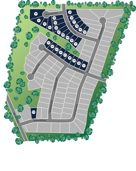 Savannah Walk - Site Map - Web - Stephen Elliott Homes