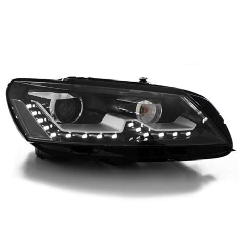 EC 00016 B7 Passat Bi Xenon Projector Headlight Kit With LED Strip