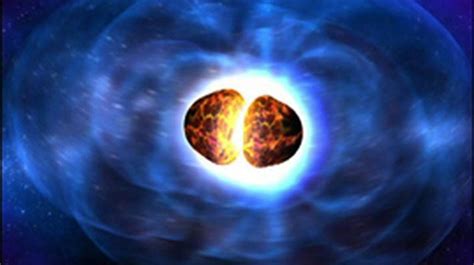 Nasa Colliding Neutron Stars Create Black Hole And Gamma Ray Burst