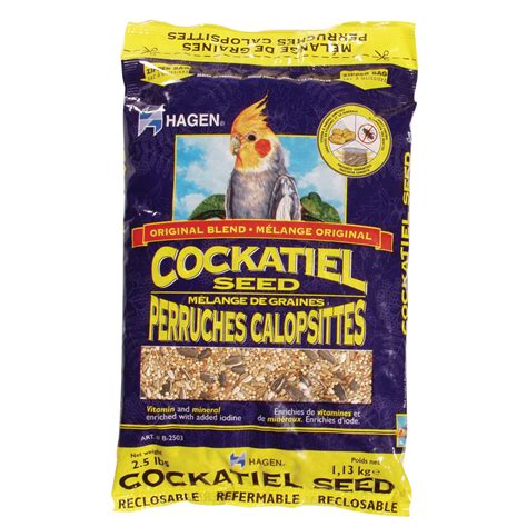 Hagen Original Blend Cockatiel Seed 3lb Chirp N Dales Pet Supply