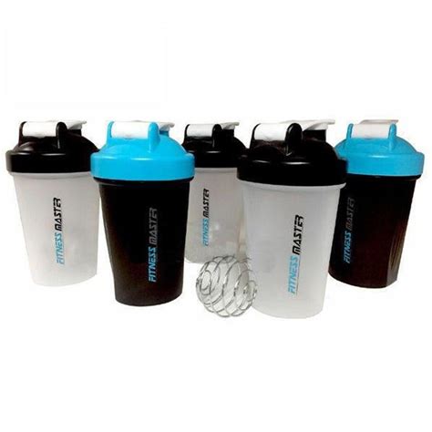 10x Gym Protein Supplement Drink Blender Mixer Shaker Shake Ball Bottle