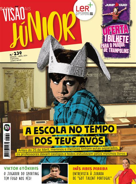 Visão Junior 1 abr 2024 Jornais e Revistas SAPO pt Última hora