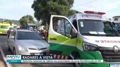 MG Inter TV 2ª Edição Vales MG Motoristas reclamam de radares nas