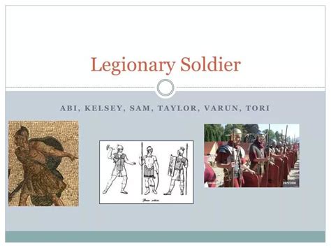 legionary soldier powerpoint    id