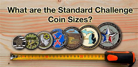 Standard Challenge Coin Sizes Explained Custom Challenge Coins