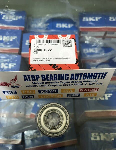 Jual BALL BEARING 6000 ZZ C3 FAG ORIGINAL Di Lapak ATRP BEARING