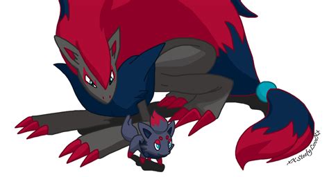 Zorua and Zoroark- Dream World by xXSteefyLoveXx on DeviantArt