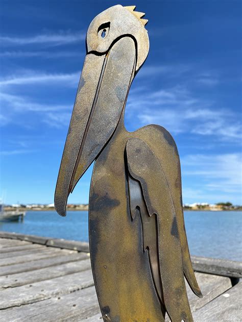 Pelican Pose Sculpture Emma Blyth Australian Made Art