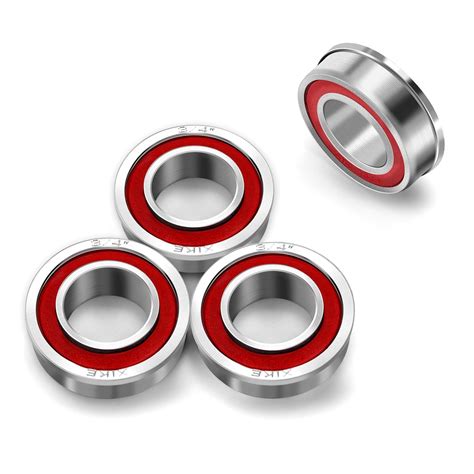 XiKe 4 Pcs Flanged Ball Bearings ID 3 4 X OD 1 3 8 Applicable For