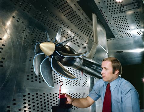 SR 3 Propeller Mounted On Turboprop Rig In The 8x6 Foot Supersonic Wind