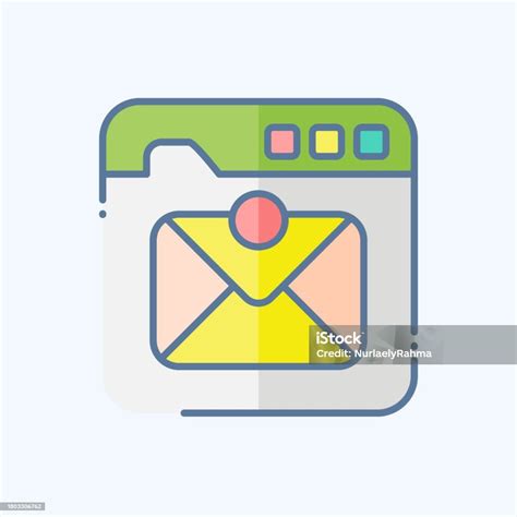 Icon Inbox Mail Related To Communication Symbol Doodle Style Simple