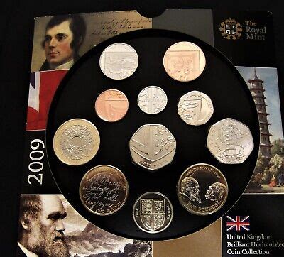 2009 ROYAL MINT SET INCLUDES SOUGHT AFTER 2009 ORIGINAL KEW GARDENS