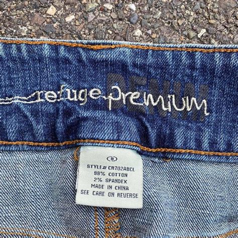 Refuge Premium Denim Y K Era Micro Mini Denim Jean Depop