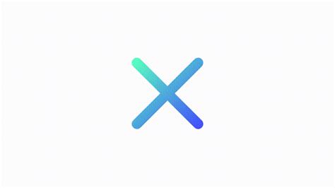 Animated Cross Gradient Ui Icon Img Visuals