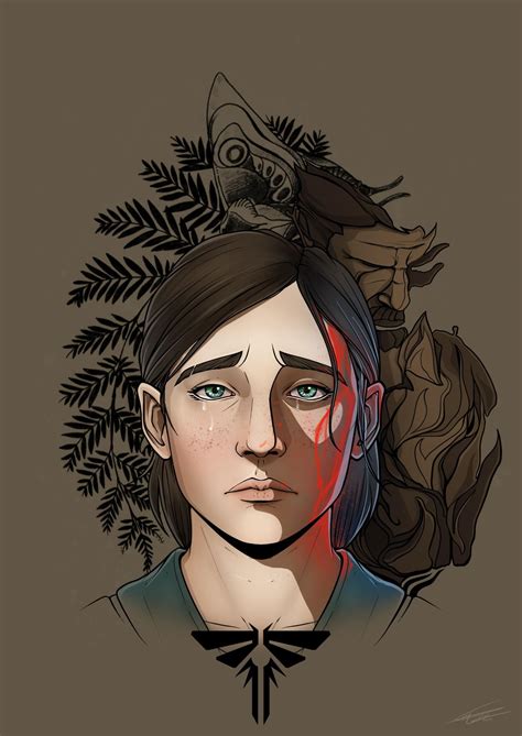 Ellie Williams Art By Detorama Rthelastofus