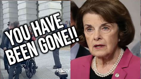 Senator Dianne Feinstein Was Confused After Stating She Had Been Working And Was Never Gone To